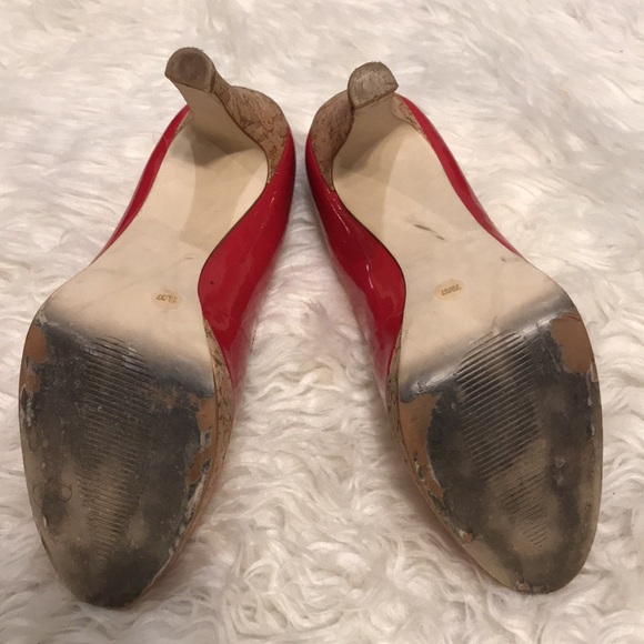 Jessica Simpson Coral heels - Picture 5 of 9